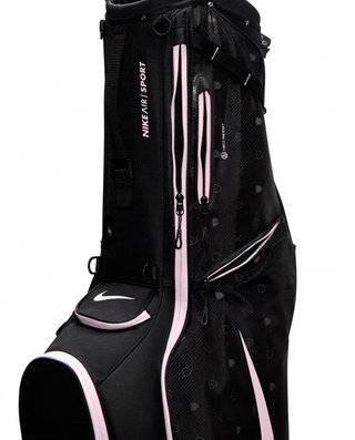 Nike Air Sport 2 stand bag, nero/sail/rosa/pink foam