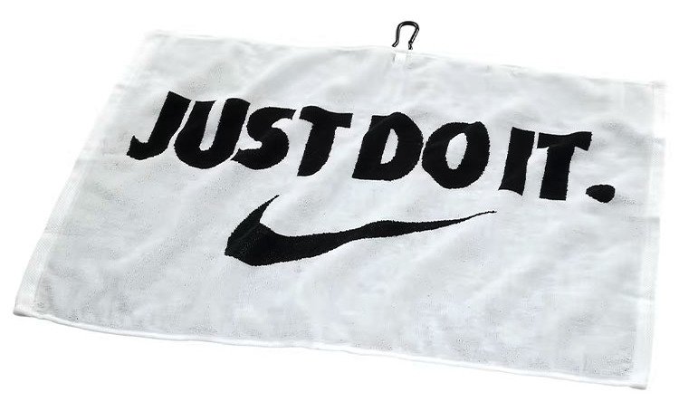 Nike Performance 2.0 asciugamano da golf, bianco/nero