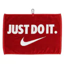 Nike Performance asciugamano da golf, rosso/bianco
