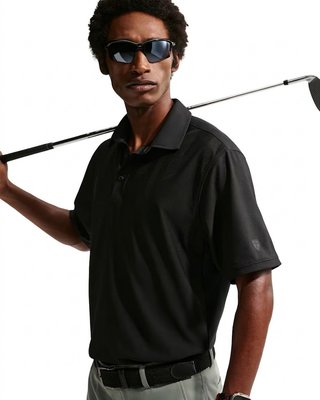 Nike Tailored Performance polo da uomo, nero