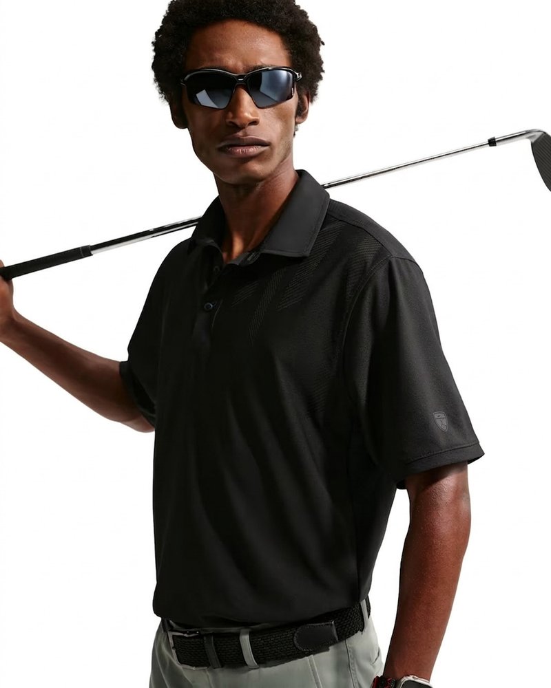 Nike Tailored Performance polo da uomo, nero