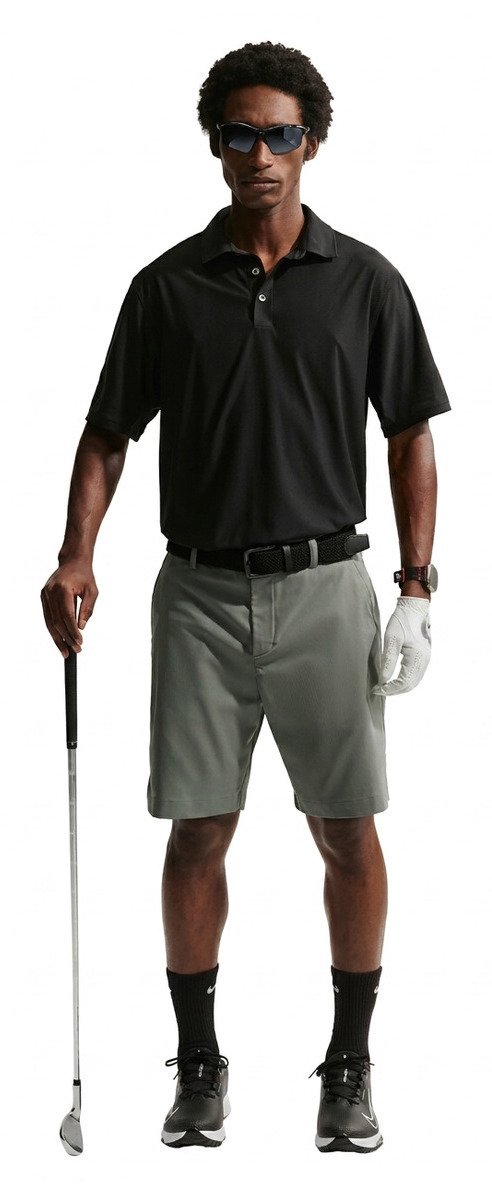 Nike Tailored Performance polo da uomo, nero