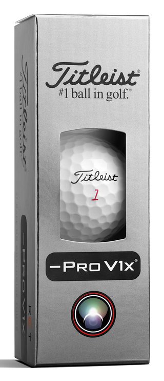 Titleist Pro V1x Left Dash RCT palline da golf 2026