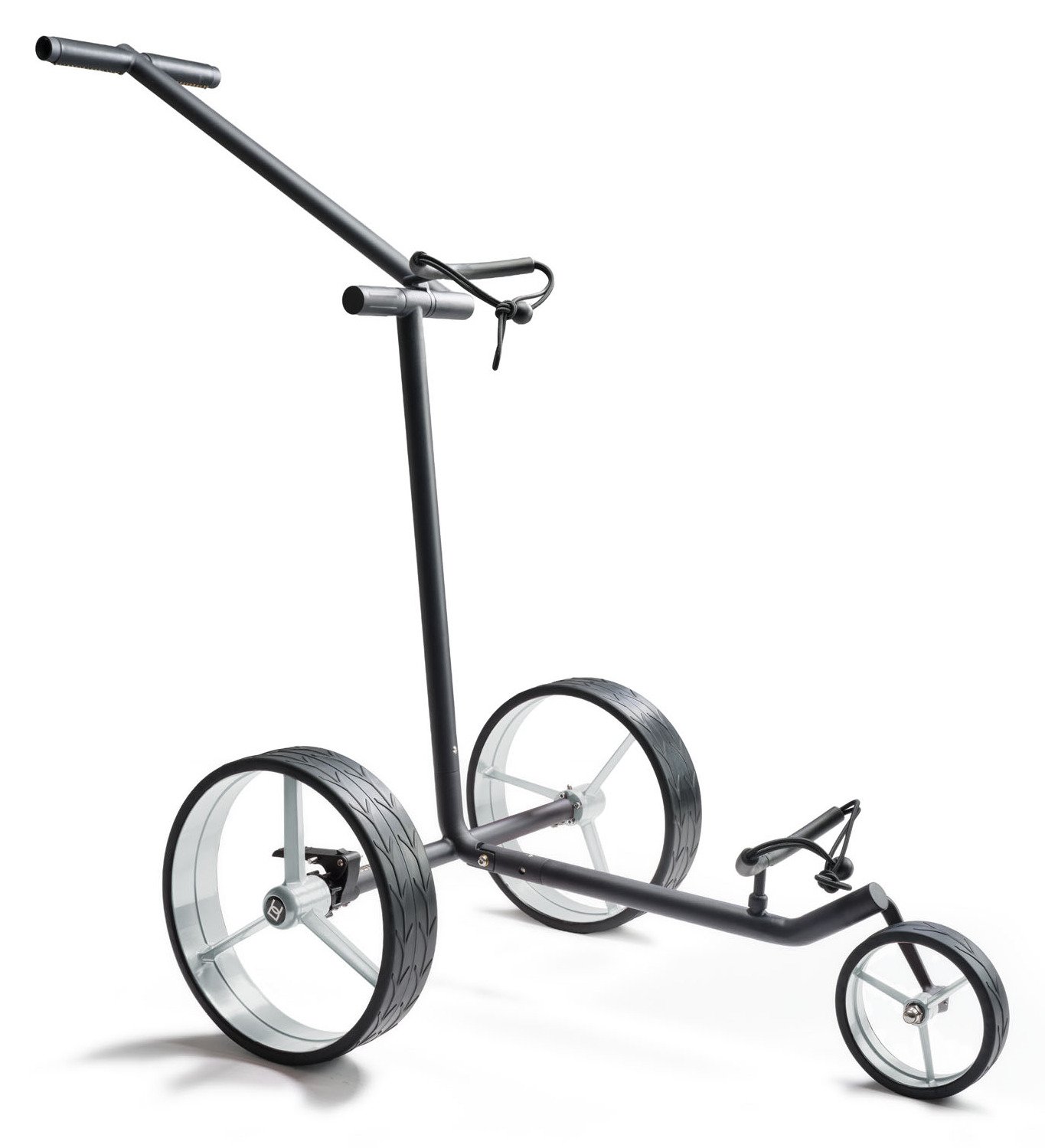 Davies Caddy Elegant Black carrello manuale, nero