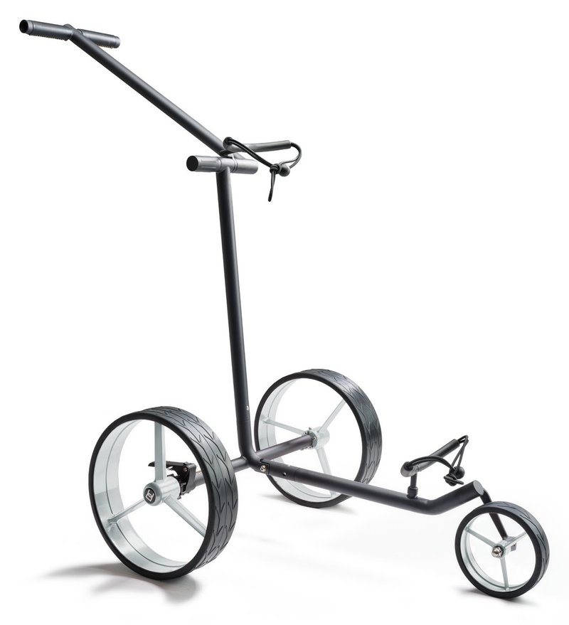 Davies Caddy Elegant Black carrello manuale, nero