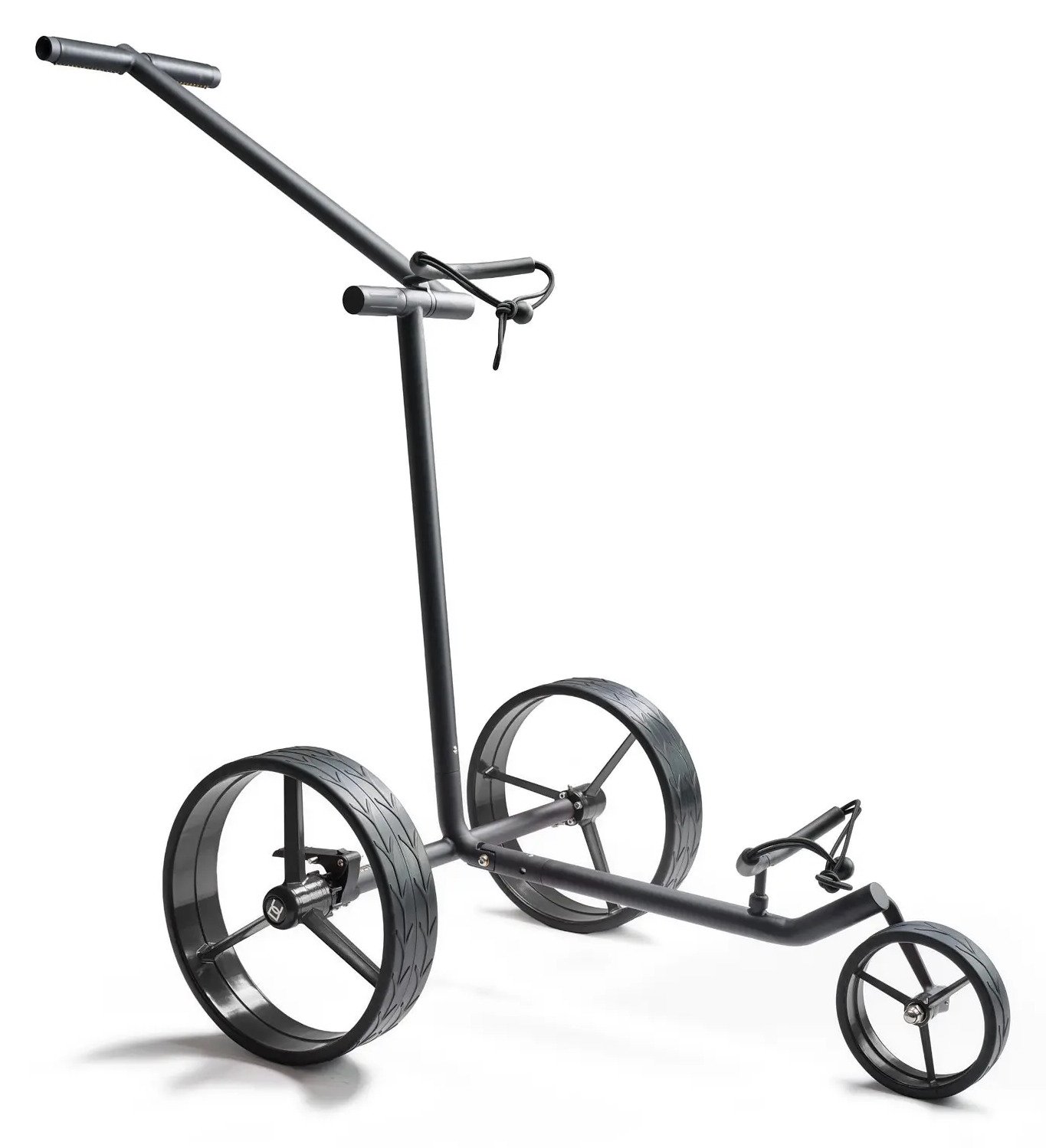 Davies Caddy Elegant Black carrello manuale, nero
