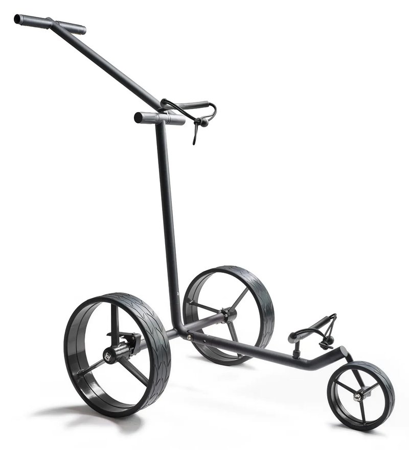 Davies Caddy Elegant Black carrello manuale, nero