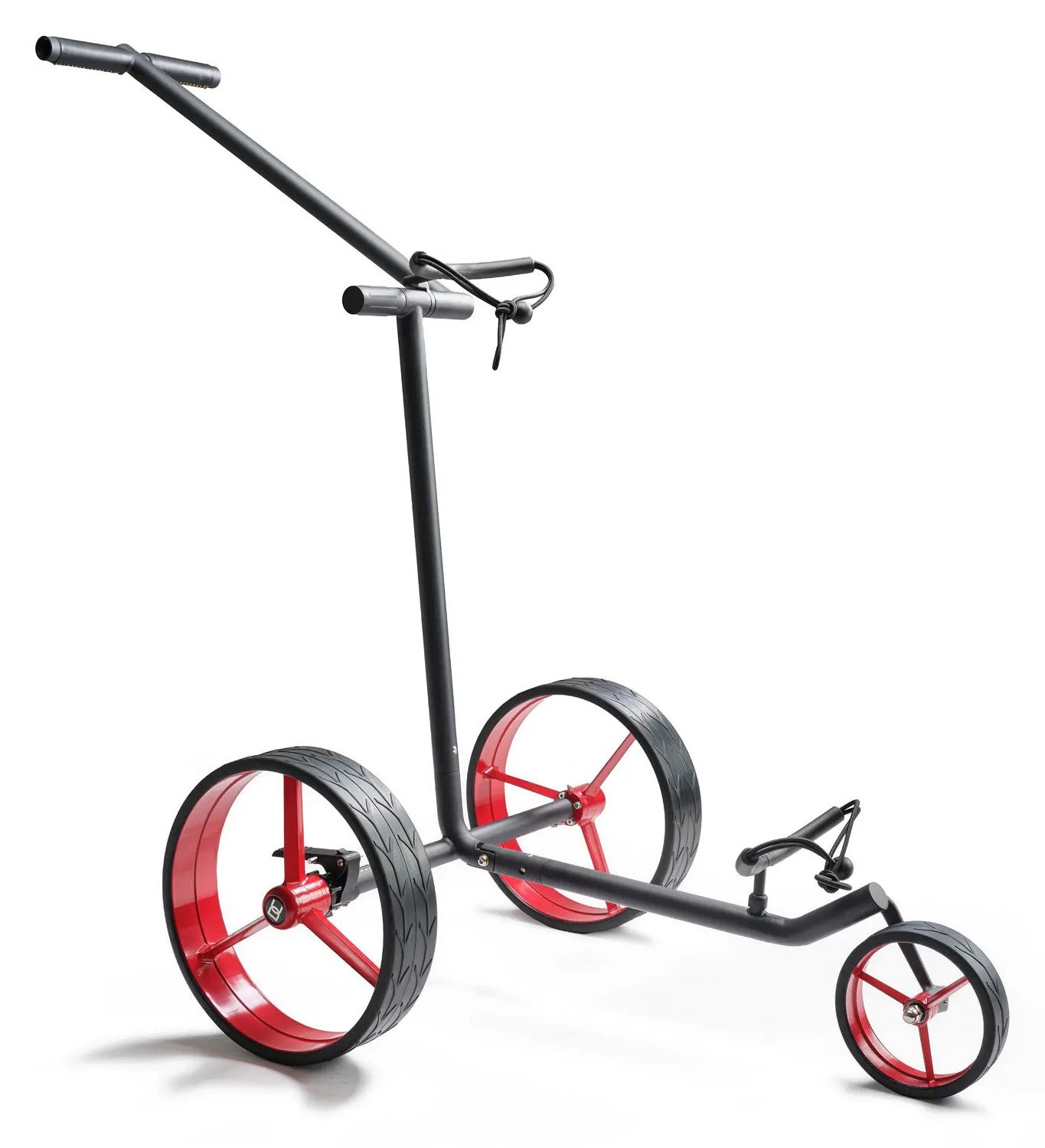 Davies Caddy Elegant Black carrello manuale, nero