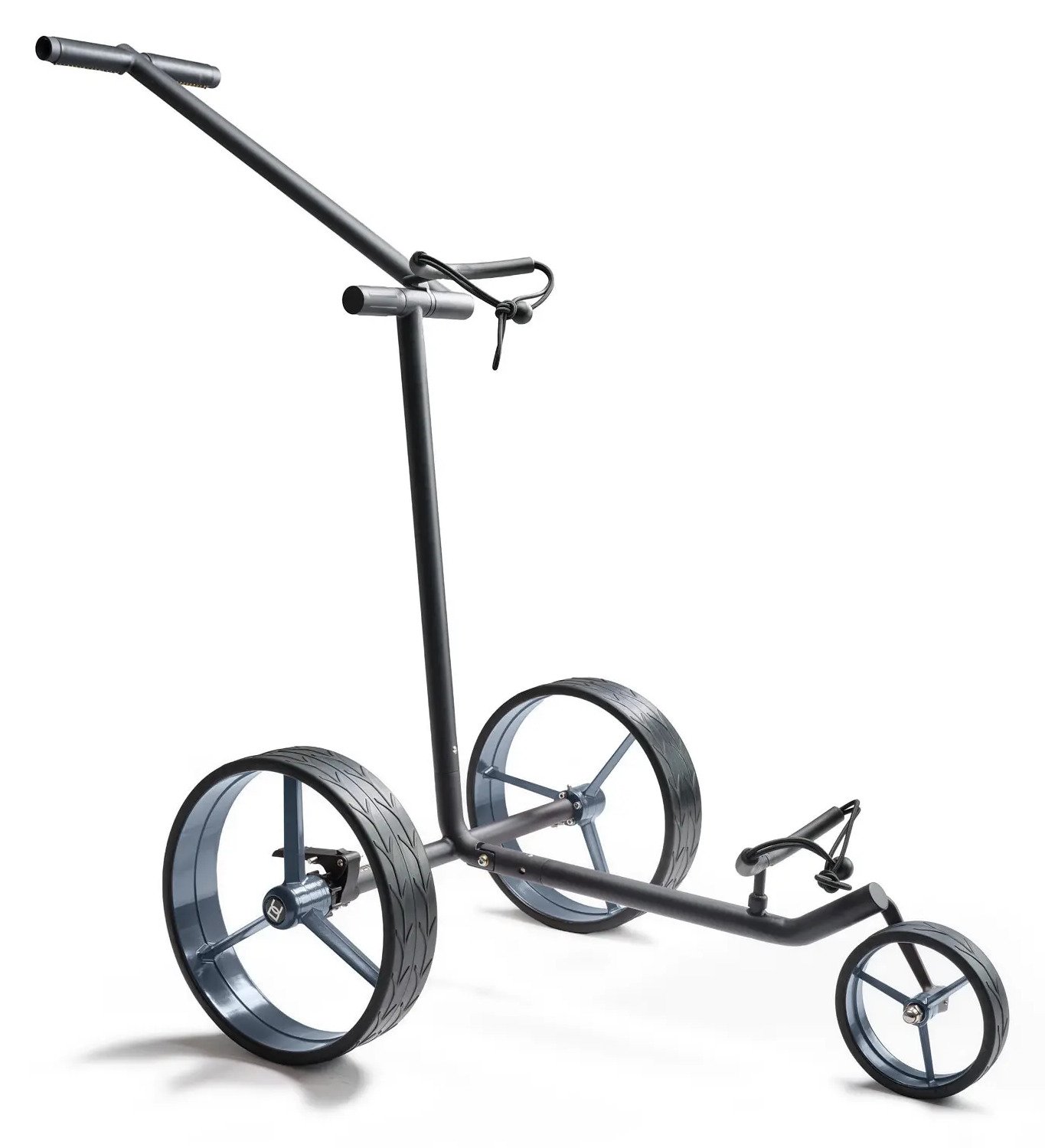 Davies Caddy Elegant Black carrello manuale, nero