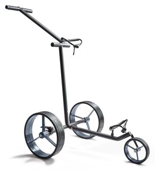 Davies Caddy Elegant Black carrello manuale, nero