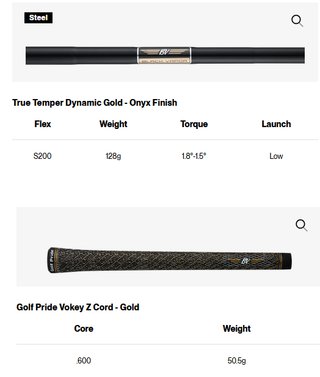 Titleist Limited Edition SM11 Black Vapor wedge da uomo