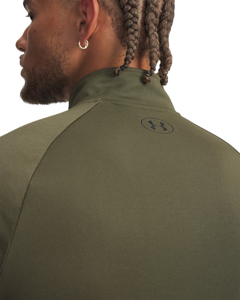 Under Armour Tech 2.0 1/2 Zip t-shirt da uomo, verde