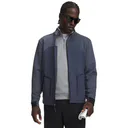 Under Armour Drive Pro Hybrid FZ felpa da uomo, downpour grey/bianco