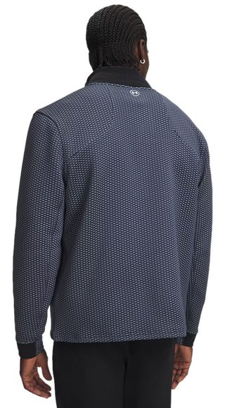 Under Armour Drive Pro Hybrid FZ felpa da uomo, downpour grey/bianco