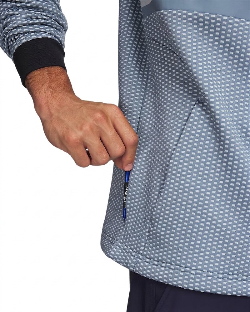 Under Armour Drive Pro Hybrid Hd felpa con cappuccio da uomo, blu