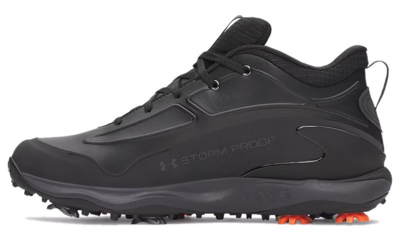 Under Armour Drive Winterized scarpe da golf da uomo, anthracite/clay green/metallic gun metal