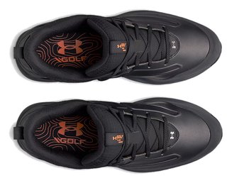 Under Armour Drive Winterized scarpe da golf da uomo, anthracite/clay green/metallic gun metal