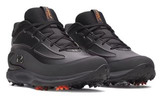 Under Armour Drive Winterized scarpe da golf da uomo, anthracite/clay green/metallic gun metal