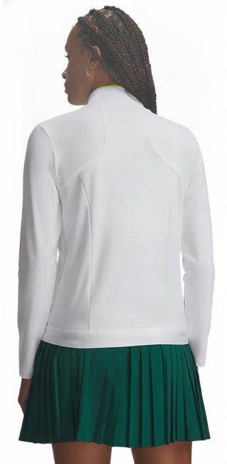 Under Armour Drive Lightweight felpa da donna, bianco/green citrone