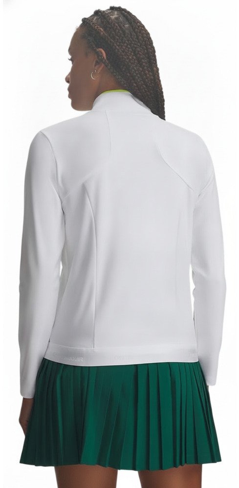 Under Armour Drive Lightweight felpa da donna, bianco/green citrone