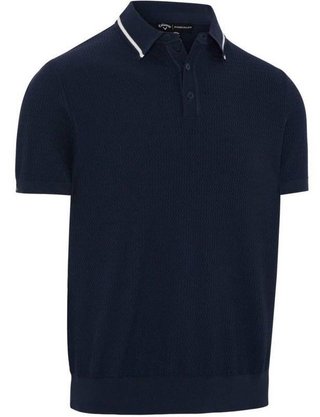Callaway Textured sweater polo da uomo, peacoat