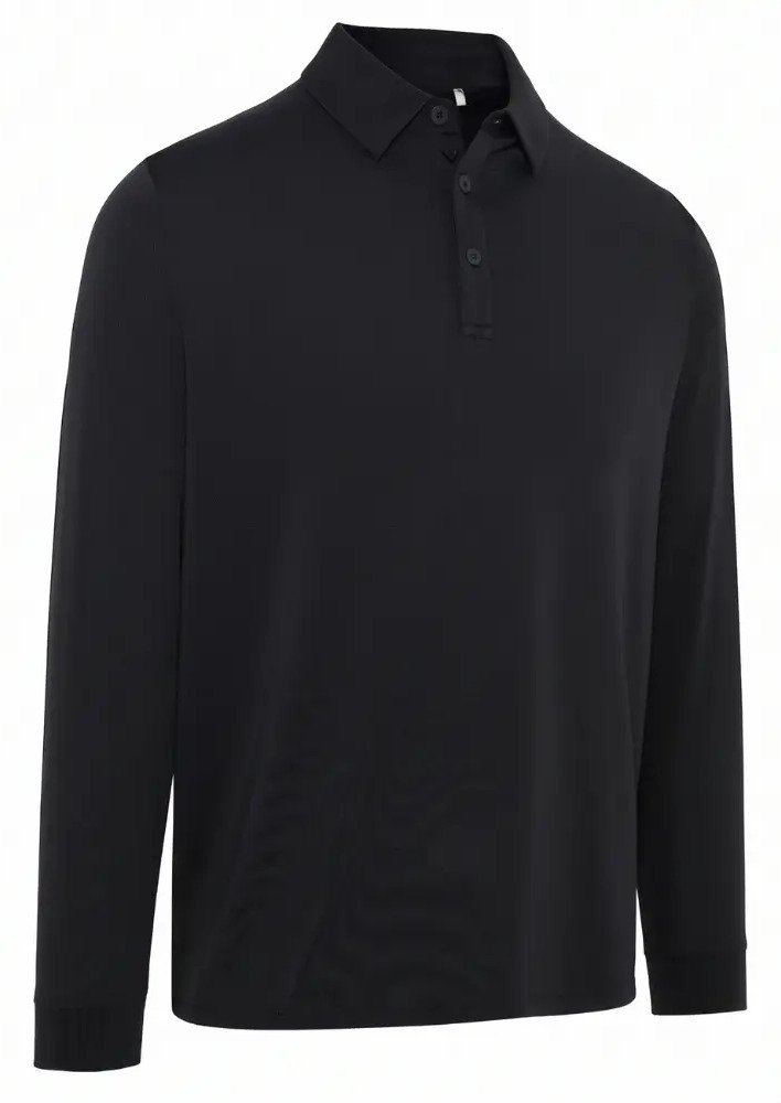 Callaway Soft Touch Long Sleeve polo da uomo, caviar