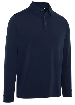 Callaway Soft Touch Long Sleeve polo da uomo, peacoat