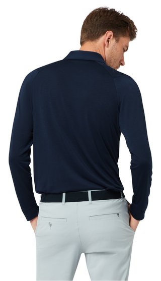 Callaway Soft Touch Long Sleeve polo da uomo, peacoat