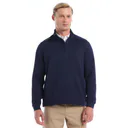 Callaway Chev Jacquard pullover da uomo, peacoat