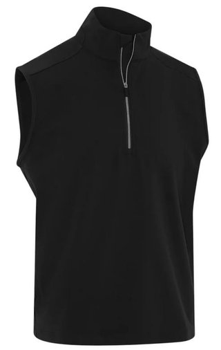 Callaway Lightweight 1/4-Zip gilet da uomo, caviar