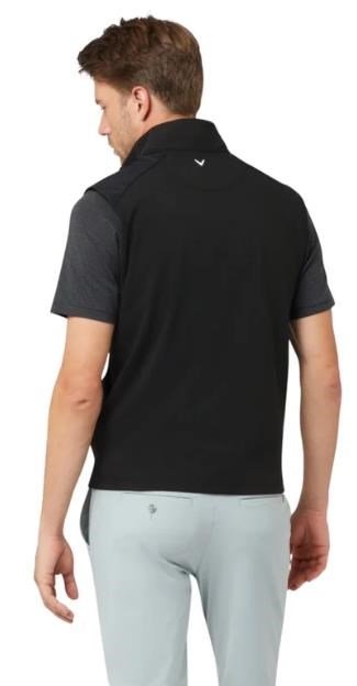 Callaway Lightweight 1/4-Zip gilet da uomo, caviar