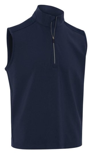 Callaway Lightweight 1/4-Zip gilet da uomo, peacoat