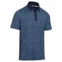 Callaway Confetti Tee Print polo da uomo, peacoat