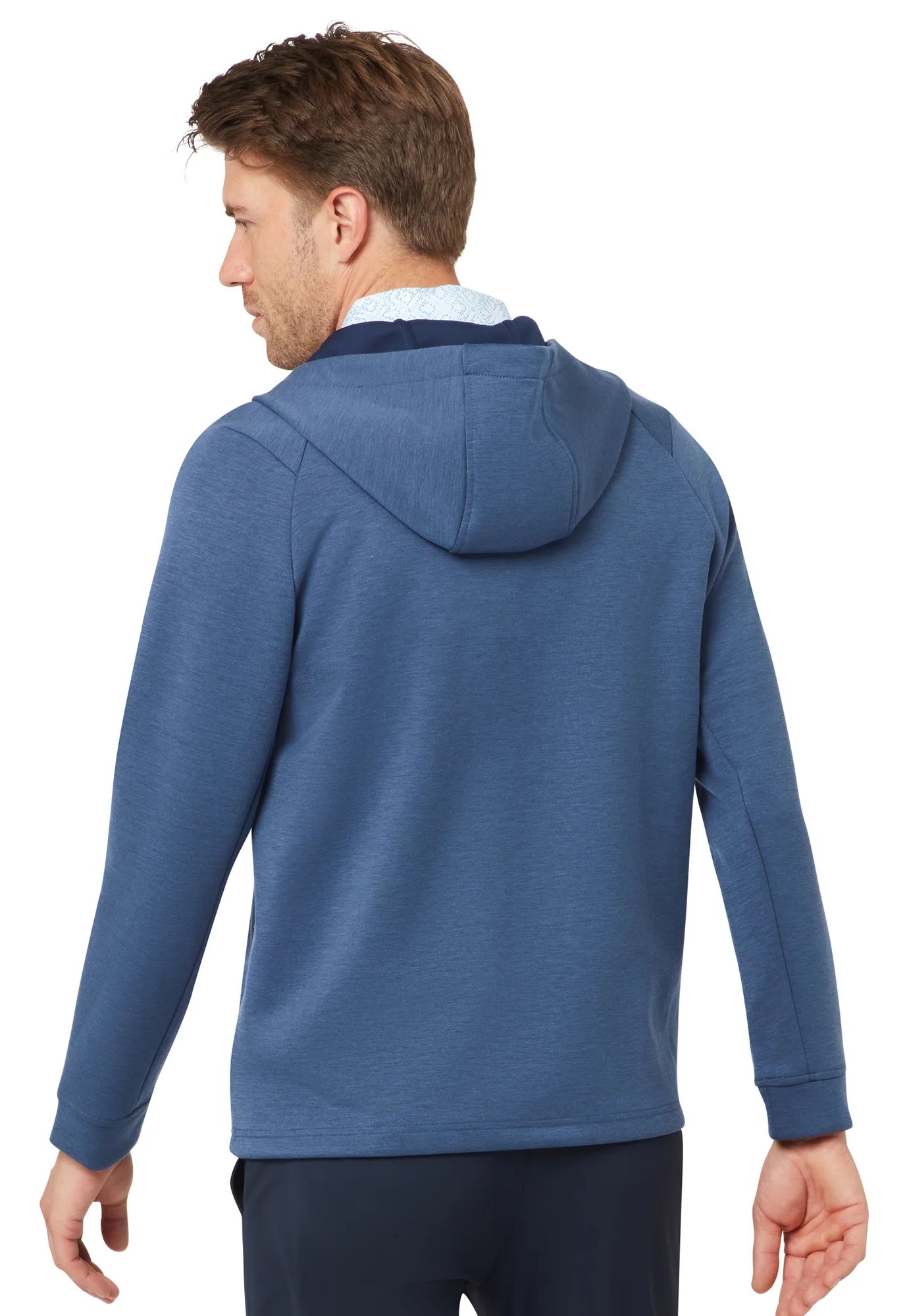 Callaway Pure Blend felpa con cappuccio da uomo, peacoat heather