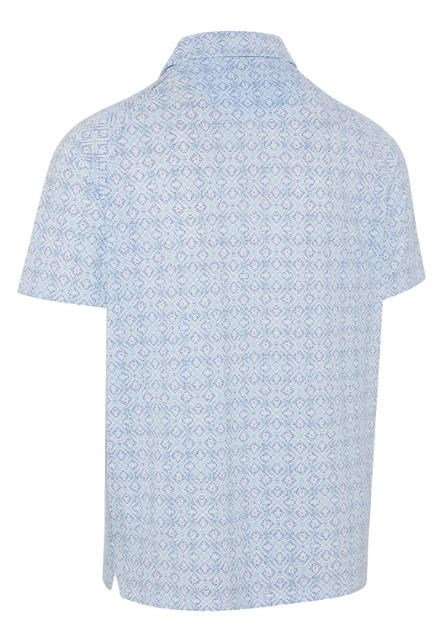 Callaway Printed Fractal Chev polo da uomo, bianco