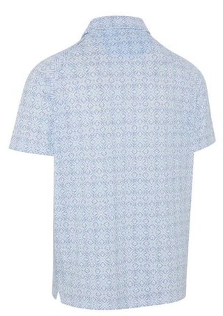Callaway Printed Fractal Chev polo da uomo, bianco