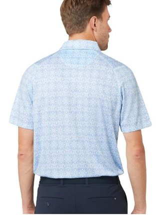 Callaway Printed Fractal Chev polo da uomo, bianco