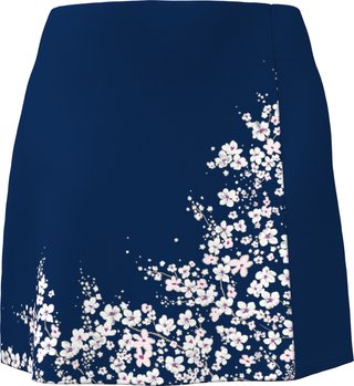 Callaway 17" Floral Printed Wrap skort da donna, blue depths