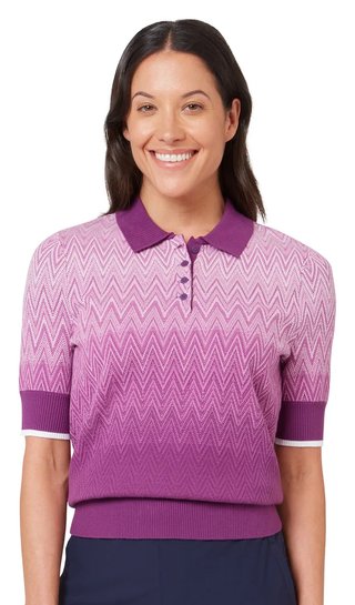 Callaway Gradient Knitted maglione da donna, gloxinia