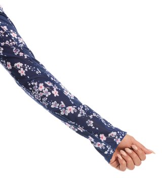 Callaway Snowy Floral felpa da donna, blue depths