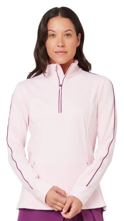 Callaway Midweight Textured felpa da donna, cherry lilac heather