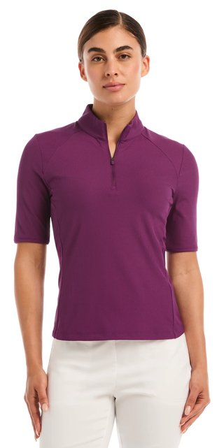 Callaway Rib Play polo da donna, gloxinia