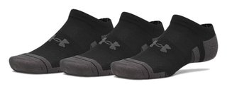 Under Armour Performance Tech No Show calzini da uomo, 3pack, nero