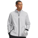 Under Armour Drive Pro Hybrid FZ felpa da uomo, halo grigio/bianco