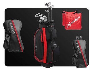 TaylorMade RBZ 2.0 11PC set da golf da uomo, acciaio, Stiff