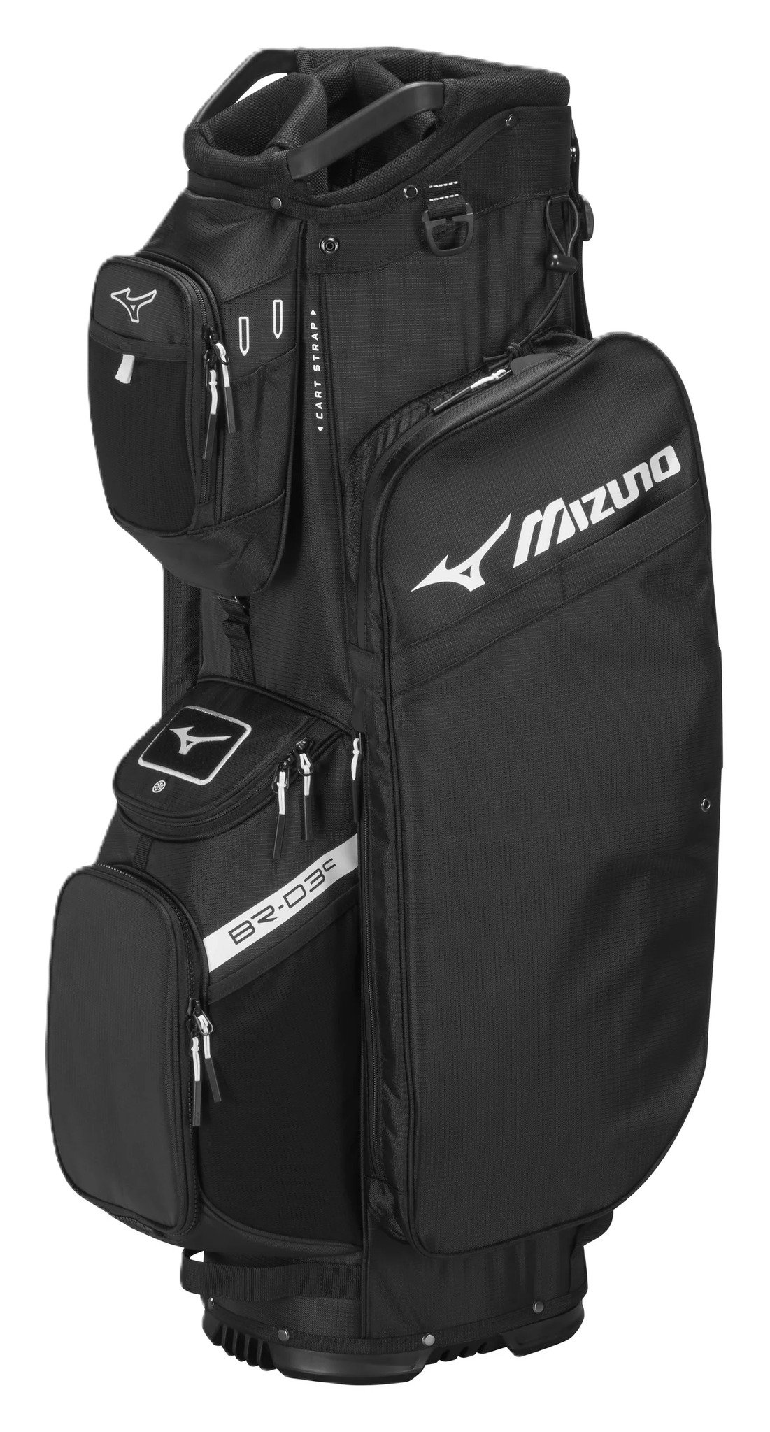 Mizuno 26 BR-D3 cart bag, nero/bianco