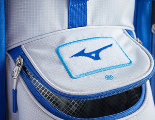 Mizuno 26 BR-D3 cart bag, nero/bianco