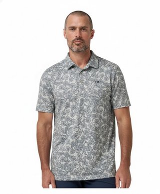 Travis Mathew Featherweight Sunbeam polo da uomo, italian sand