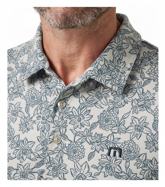 Travis Mathew Featherweight Sunbeam polo da uomo, italian sand