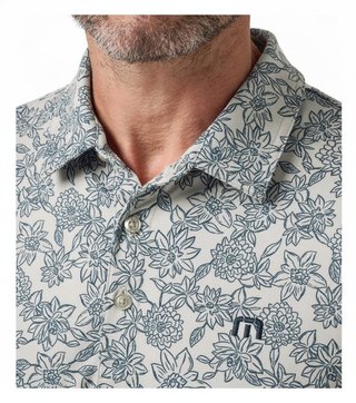 Travis Mathew Featherweight Sunbeam polo da uomo, italian sand
